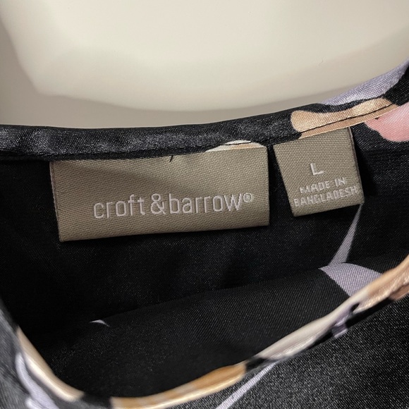 Croft & Borrow Floral Silk Tank Top: Floral - Picture 2 of 6